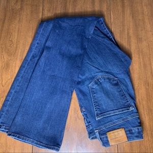 Lucky Brand Mid Rose Authentic Wide Leg Jean